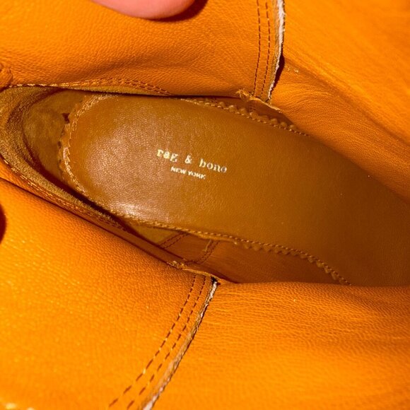 Rag & Bone Walker Buckle Bootie Grey Gray Suede Ankle Boot Chelsea Booties - Picture 3 of 5